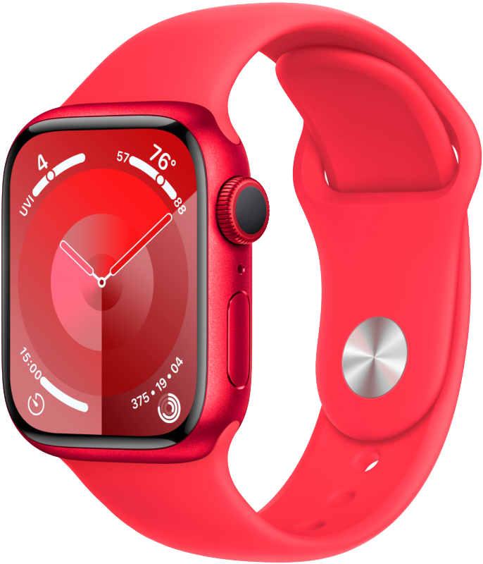 Apple Watch S9 45mm PRODUCT RED Sport Band