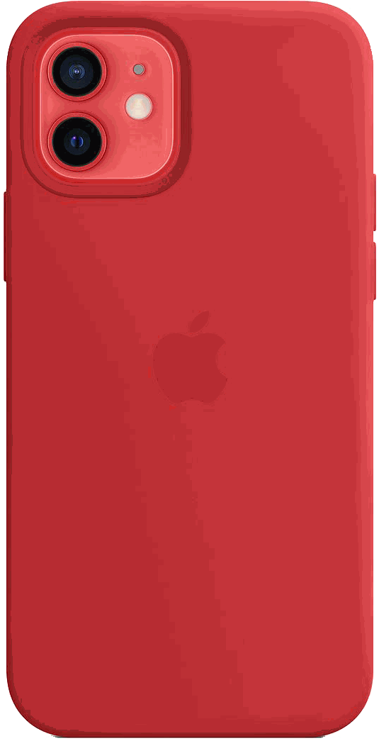 Чехол для Apple iPhone 12 Silicone Case MagSafe (PRODUCT) RED