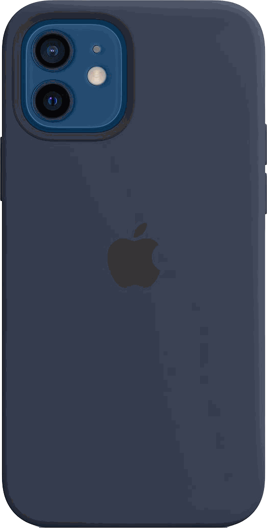 Чехол для Apple iPhone 12 Silicone Case MagSafe Синий