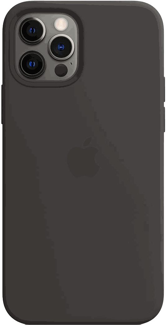 Чехол для Apple iPhone 12 Pro Max Silicone Case MagSafe Чёрный