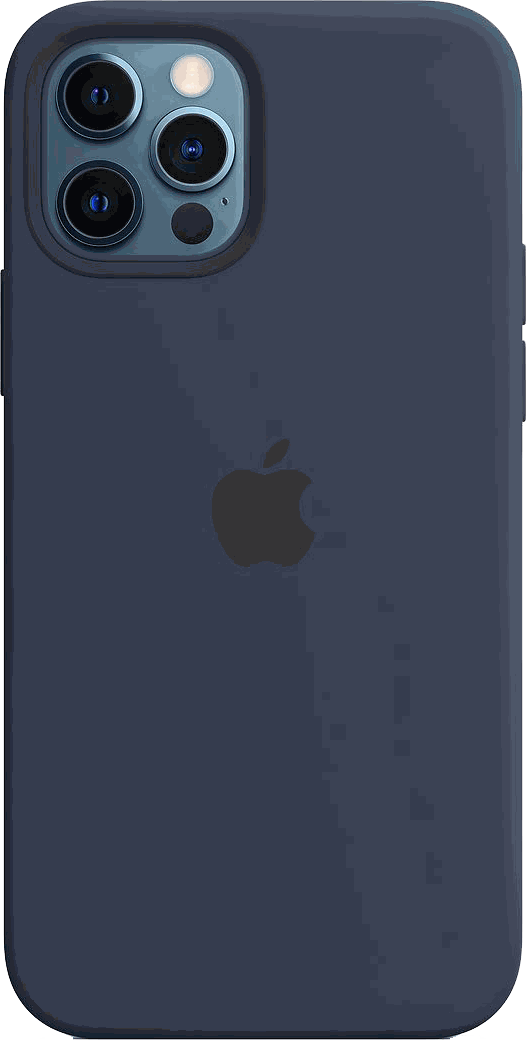Чехол для Apple iPhone 12 Pro Silicone Case MagSafe «Тёмный ультрамарин»